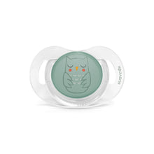 Load image into Gallery viewer, Suavinex Premium Soother with SX Pro Physiological Silicone Teat 0-6M - Bonhomia Owl Green