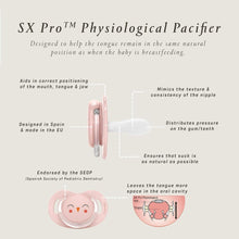 Load image into Gallery viewer, Suavinex Bonhomia Premium SX Pro Soother 18+ Months - Feather Pink