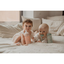 Load image into Gallery viewer, Suavinex 360ml Polyamide Premium Bottle with Medium Flow SX Pro Physiological Silicone Teat - Bonhomia Feather Pink