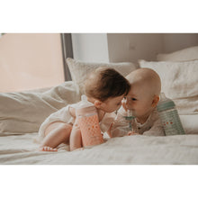 Load image into Gallery viewer, Suavinex 360ml Polyamide Premium Bottle with Medium Flow SX Pro Physiological Silicone Teat - Bonhomia Feather Pink