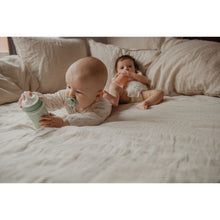 Load image into Gallery viewer, Suavinex 360ml Polyamide Premium Bottle with Fast Flow SX Pro Physiological Silicone Teat - Bonhomia Feather Green