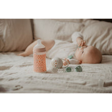 Load image into Gallery viewer, Suavinex 360ml Polyamide Premium Bottle with Medium Flow SX Pro Physiological Silicone Teat - Bonhomia Feather Beige