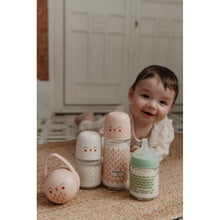 Load image into Gallery viewer, Suavinex 360ml Polyamide Premium Bottle with Medium Flow SX Pro Physiological Silicone Teat - Bonhomia Feather Beige