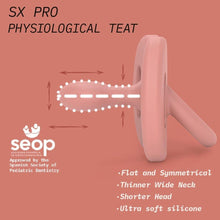 Load image into Gallery viewer, Suavinex Colour Essence All Silicone Soother with SX Pro Physiological Teat 6-18M - Brick Red