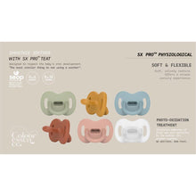 Load image into Gallery viewer, Suavinex Colour Essence All Silicone Soother with SX Pro Physiological Teat 6-18M - Brick Red