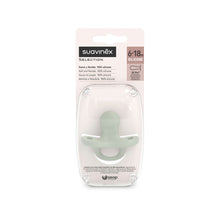 Load image into Gallery viewer, Suavinex Colour Essence All Silicone Soother with SX Pro Physiological Teat 6-18M - Green