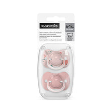 Load image into Gallery viewer, Suavinex A Walk In The Park SX Pro Soother 6-18months 2 Pack - Pink