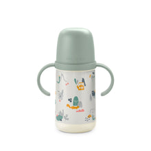 Load image into Gallery viewer, Suavinex A Walk In The Park 270ml Non Spill Spout Bottle With Handles - Green