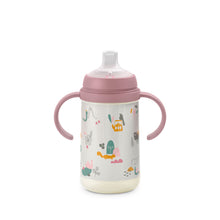 Load image into Gallery viewer, Suavinex A Walk In The Park 270ml Non Spill Spout Bottle With Handles - Nude