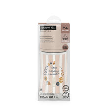 Load image into Gallery viewer, Suavinex Wonderland Baby Bottle SX Pro 270ml Medium Flow 3+ Months - Strips Pink