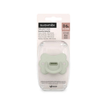 Load image into Gallery viewer, Suavinex Colour Essence Butterfly All Silicone SX Pro Soother 0-6 Months - Lake Green