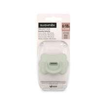 Load image into Gallery viewer, Suavinex Colour Essence Butterfly All Silicone SX Pro Soother 6-18 Months - Lake Green