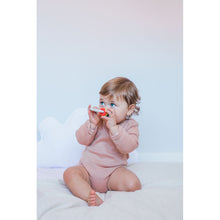 Load image into Gallery viewer, Suavinex Cloud Silicone Educational Teething Ring - Multicolor