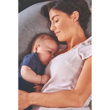Load image into Gallery viewer, Theraline The Original Maternity and Nursing Pillow - Melange Mid Grey Bamboo