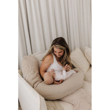 Load image into Gallery viewer, Theraline Muslin Maternity & Nursing Pillow - Sand Beige
