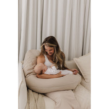 Load image into Gallery viewer, Theraline Muslin Maternity & Nursing Pillow - Sand Beige