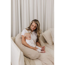 Load image into Gallery viewer, Theraline Muslin Maternity & Nursing Pillow - Sand Beige