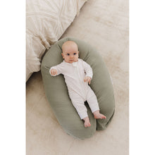 Load image into Gallery viewer, Theraline Muslin Maternity & Nursing Pillow - Sage