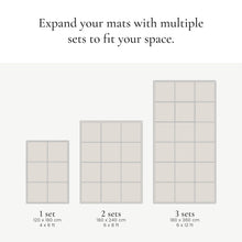 Load image into Gallery viewer, Toddlekind Prettier Puzzle Playmat - Kyte - Mocha