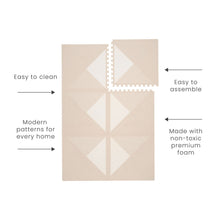Load image into Gallery viewer, Toddlekind Prettier Puzzle Playmat - Kyte - Mocha
