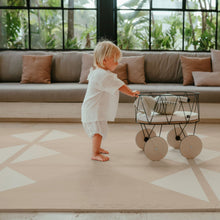Load image into Gallery viewer, Toddlekind Prettier Puzzle Playmat - Kyte - Mocha
