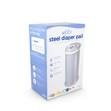 Load image into Gallery viewer, Ubbi Nappy Pail - Grey