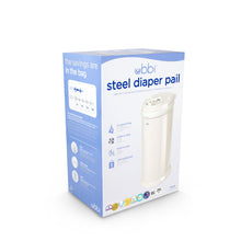 Load image into Gallery viewer, Ubbi Nappy Pail - Ivory
