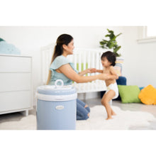 Load image into Gallery viewer, Ubbi Nappy Pail - Cloudy Blue