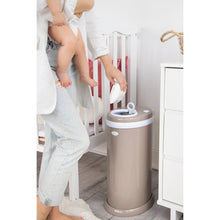 Load image into Gallery viewer, Ubbi Nappy Pail - Taupe