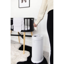 Load image into Gallery viewer, Ubbi Nappy Pail - Matte White
