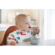 Load image into Gallery viewer, Beaba Fork & Spoon Stainless Steel Pre-Cutlery - Velvet Grey