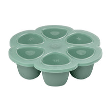 Load image into Gallery viewer, Beaba Multiportions Silicone Freezer Tray 6 X 150ml - Sage Green
