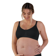 Load image into Gallery viewer, Bravado Designs Body Silk Seamless Nursing Bra - Sustainable - Black M
