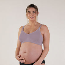 Load image into Gallery viewer, Bravado Designs Body Silk Seamless Nursing Bra - Sustainable - Grey Orchid XL