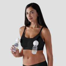 Load image into Gallery viewer, Bravado Designs 2 in 1 Pumping and Nursing Bra - Black S