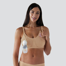 Load image into Gallery viewer, Bravado Designs 2 in 1 Pumping and Nursing Bra - Butterscotch M