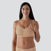 Load image into Gallery viewer, Bravado Designs 2 in 1 Pumping and Nursing Bra - Butterscotch L