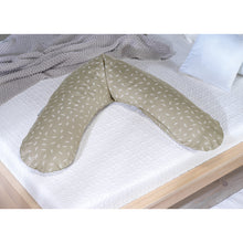 Load image into Gallery viewer, Theraline Maternity Cushion - Dancing Leaves (1)