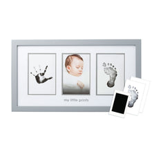 Load image into Gallery viewer, Pearhead Babyprints Photo Frame - Gray