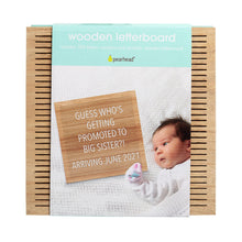 Load image into Gallery viewer, Pearhead Wooden Letterboard Set