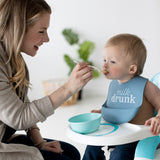 Load image into Gallery viewer, Pearhead Silicone Bib Set of 2 - Milk Drunk