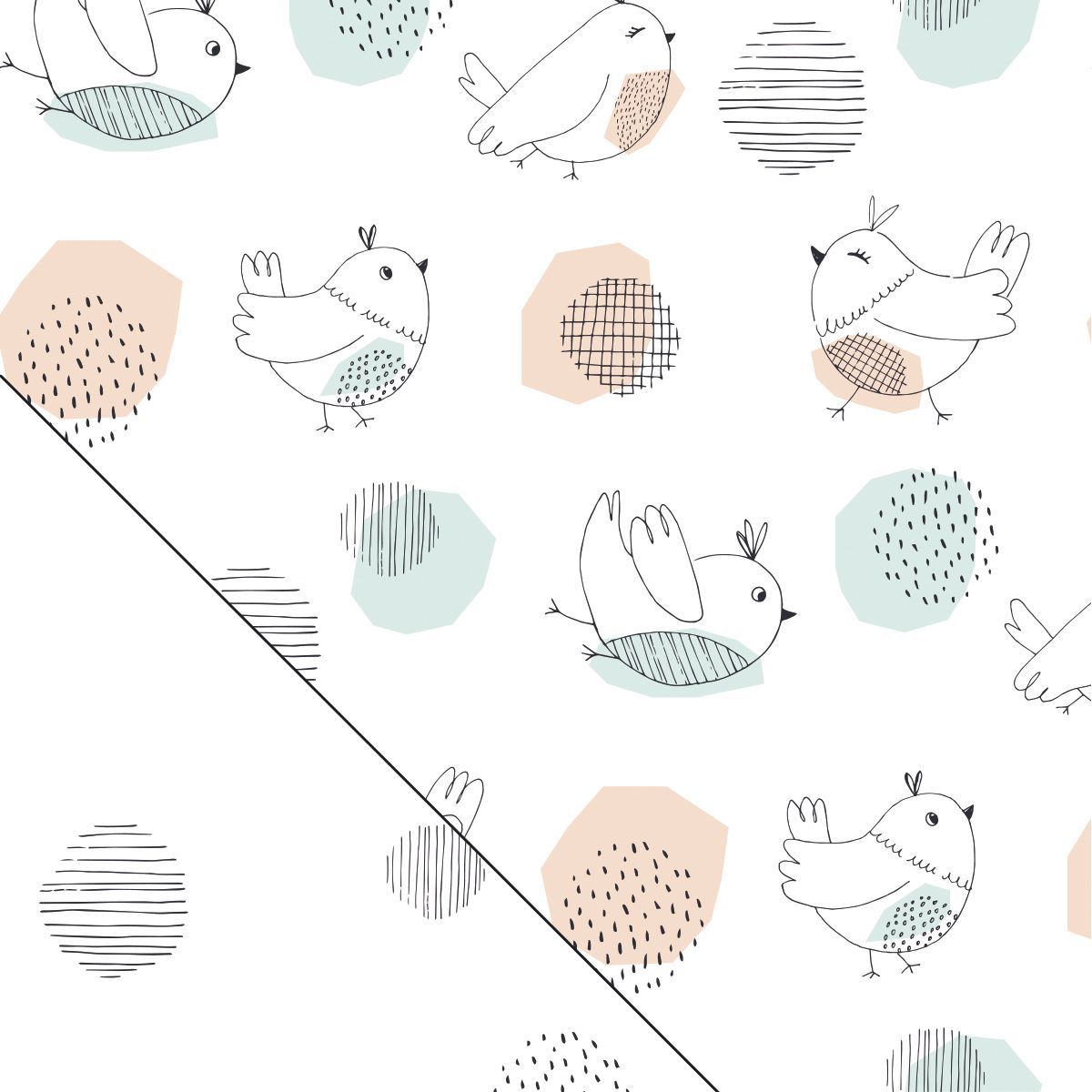 Theraline The Original Maternity and Nursing Pillow Cover Flying Bir