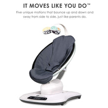 Load image into Gallery viewer, 4moms mamaRoo4 Multi Motion Baby Swing - Multi Plush
