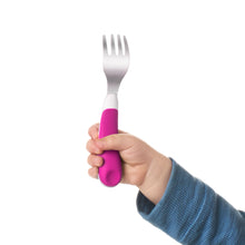 Load image into Gallery viewer, OXO Tot On the Go Fork And Spoon Set - Pink
