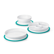 Load image into Gallery viewer, OXO Tot Stick &amp; Stay Suction Plate - Teal
