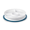 OXO Tot Stick & Stay Suction Divided Plate - Navy