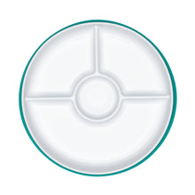 Load image into Gallery viewer, OXO Tot Stick &amp; Stay Suction Divided Plate - Teal
