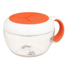 Load image into Gallery viewer, OXO Tot Flippy Snack Cup With Travel Cover - Orange
