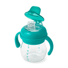 Load image into Gallery viewer, OXO Tot Grow Soft Spout Sippy Cup With Removable Handles - 6 Oz - Teal
