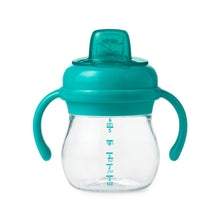 Load image into Gallery viewer, OXO Tot Grow Soft Spout Sippy Cup With Removable Handles - 6 Oz - Teal
